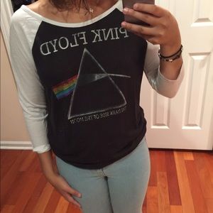 Pink Floyd Baseball Tee.