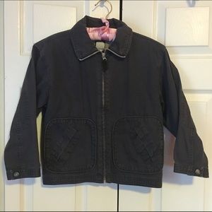 Navy 3/4 sleeve jacket