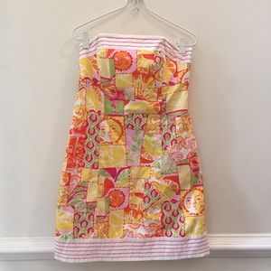 Lilly Pulitzer Strapless Dress