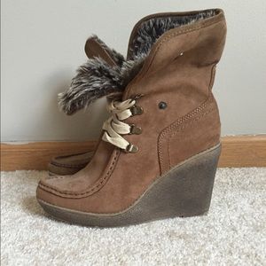 Faux Fur Interior Boots