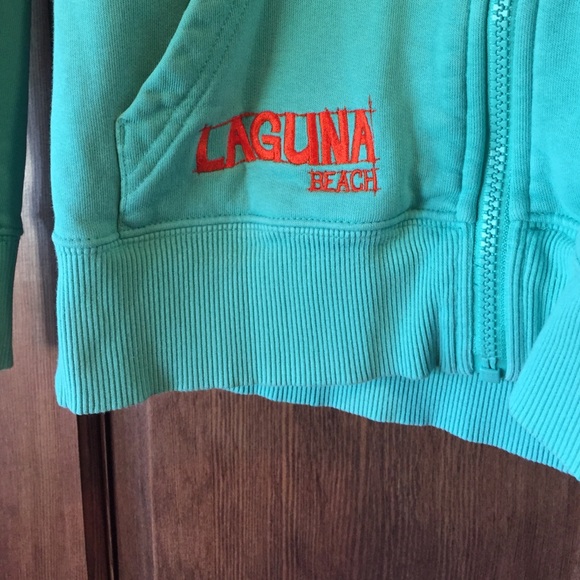 Turquoise Nike hoodie Limited Laguna beach edition - Picture 2 of 4