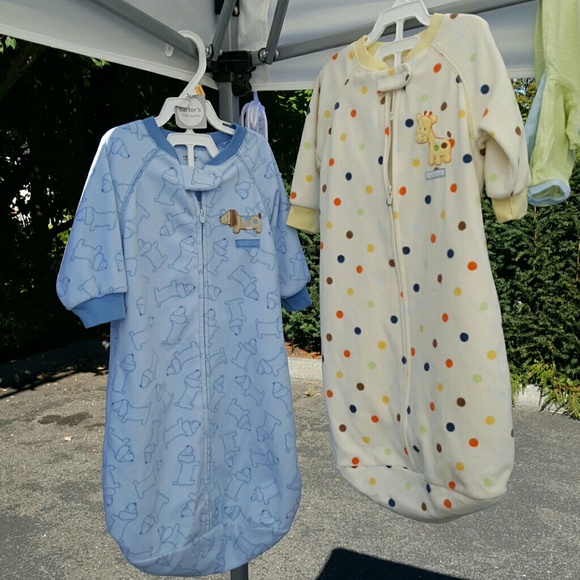 2 Fleece Sleep Sacks