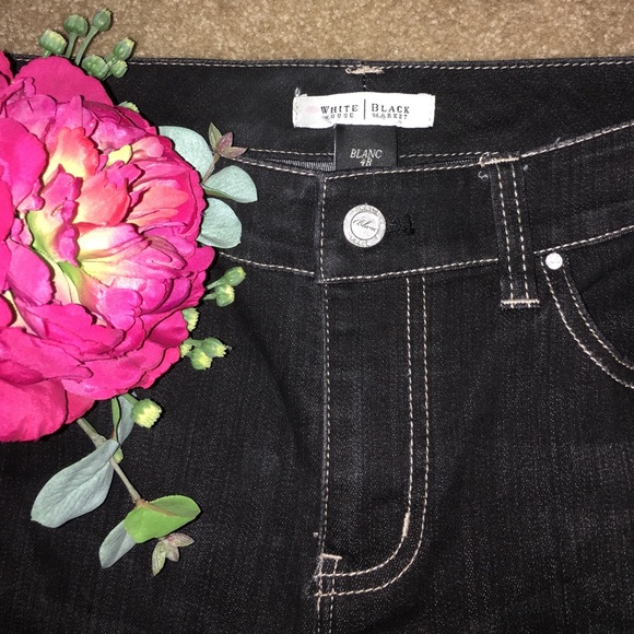 WHITE HOUSE / BLACK MARKET DENIM JEANS New No Tags - Picture 1 of 4