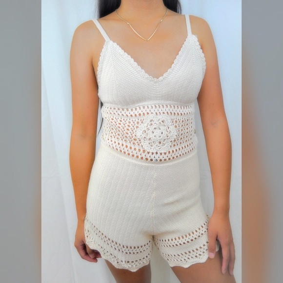 Crochet Romper - Picture 3 of 4