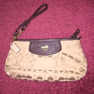 Coach wristlet