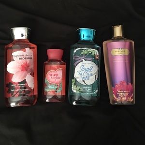never used Bath & Body Works & Victoria's Secret
