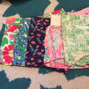 Lilly Pulitzer bundle of shorts