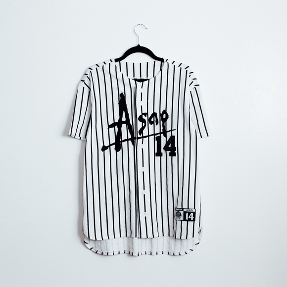 ❌SOLD❌ STARTER X PACSUN X A$AP MOB BASEBALL SHIRT
