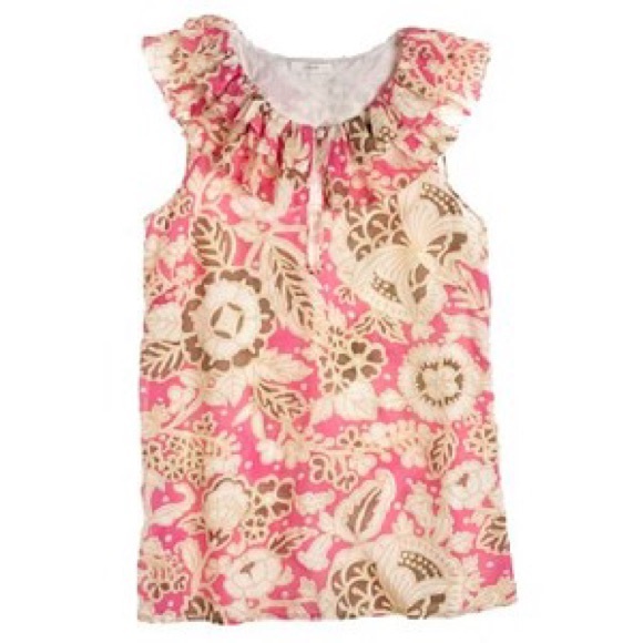 J.Crew Palace Floral Kya Top