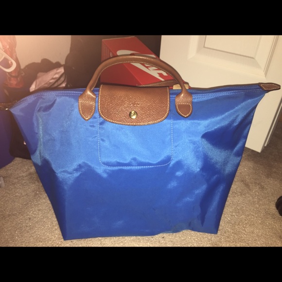 Longchamp Handbags - Blue Longchamp Bag