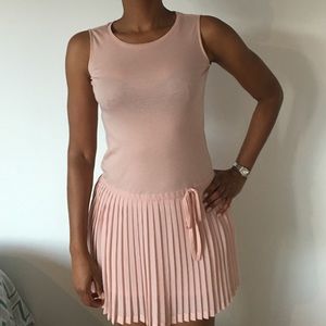 Dusty Rose flapper dress - leur logette for uniqlo