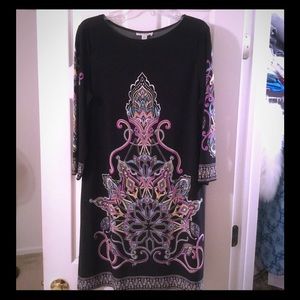 Dress barn, long sleeve dress