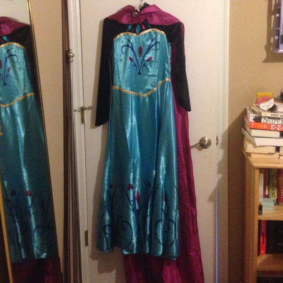 Elsa dress and cape