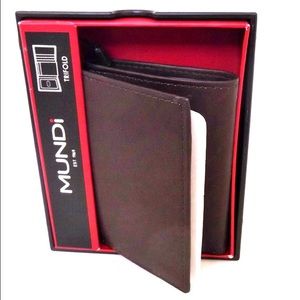Mundi DARK BROWN Premium Wallet