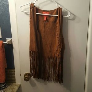 Hippie fringe vest