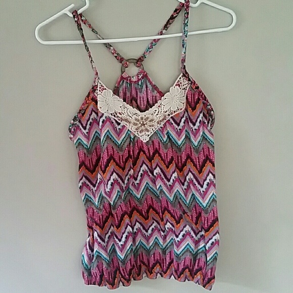 Beaded racer back tank - Picture 1 of 3