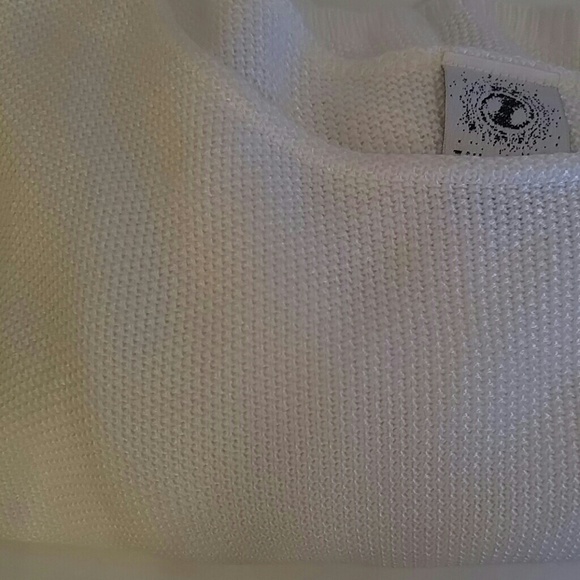 Made in the U.S.A. woven lightweight sweater top - Picture 3 of 3