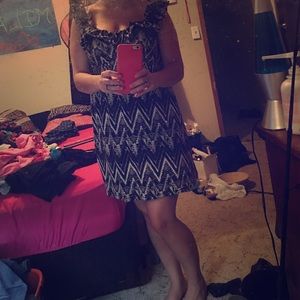 Black and White Dress