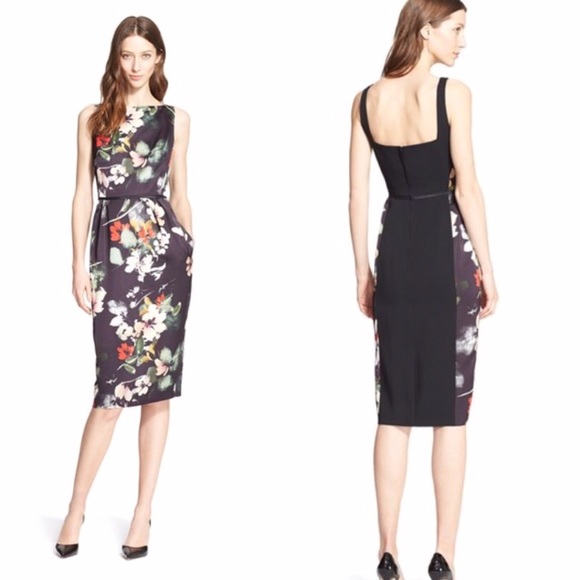 Nordstrom Signature Floral Sheath