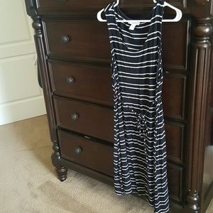 Motherhood Maternity striped t-shirt dress