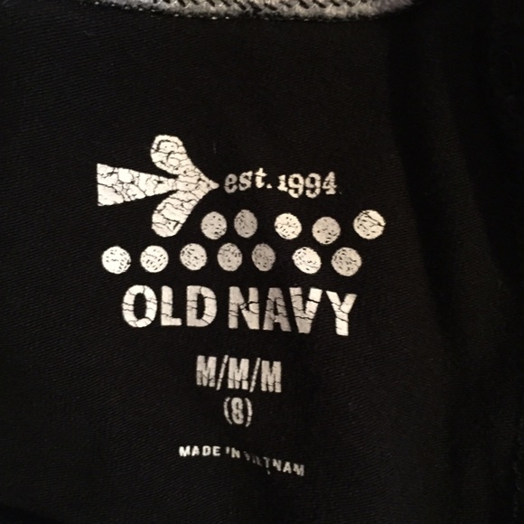 Girls Black Yoga Pants - Old Navy - 8 - Picture 3 of 3