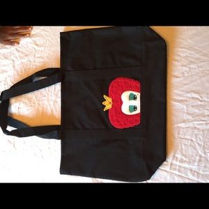 Queen of Hearts 3D embroidered Tote.