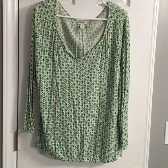 Old navy floral shirt