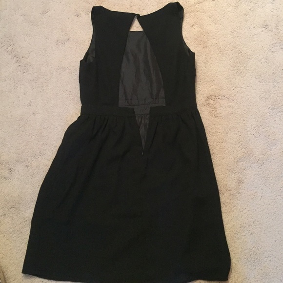 Black dress with beading on the top - Picture 2 of 3