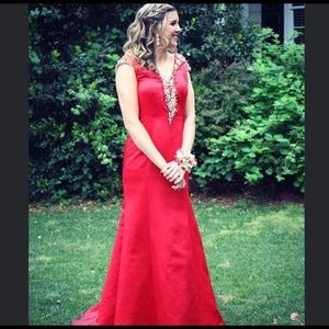 Selling my red prom dress