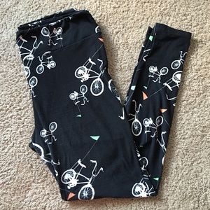 Lularoe Bicycle Leggings--TC