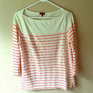 J. Crew 3/4 length shirt