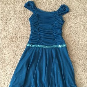 Gorgeous girls formal dress. Dark Teal sz 8