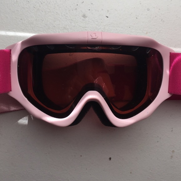 pink kids goggles