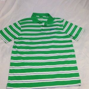 Under Armour polo.