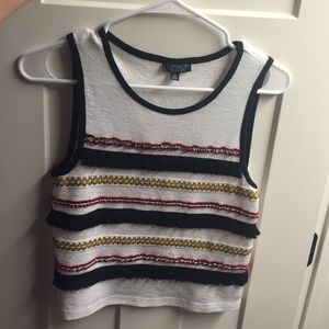 LABOR DAY SALE ❗️TOPSHOP slight cropped top. Sz S