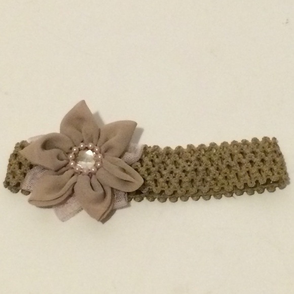 Baby Headband. Handmade by me!