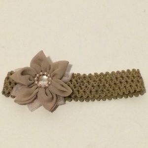 Baby Headband. Handmade by me!