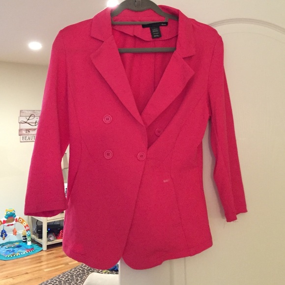 Pink blazer