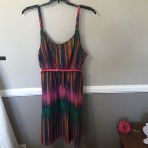 NWT strappy colorful dress by Lane Bryant