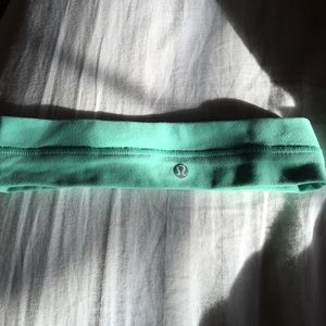 Mint Lululemon athletic headband