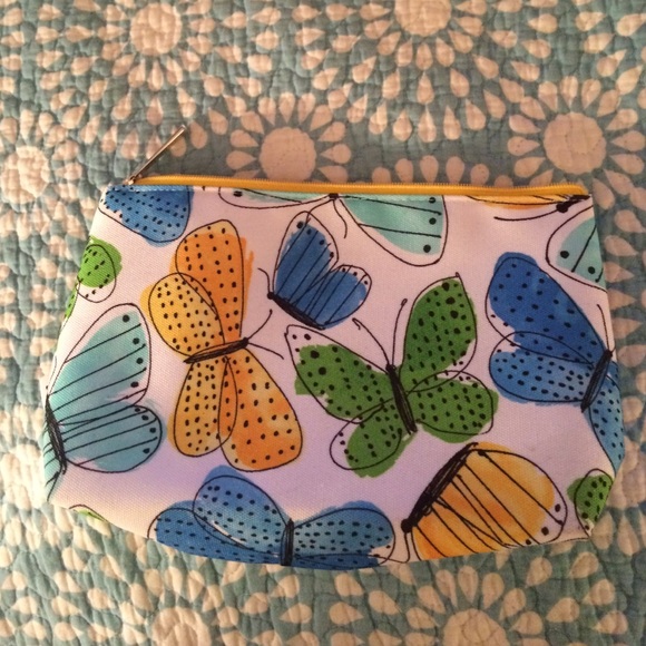 Clinique makeup bag butterfly