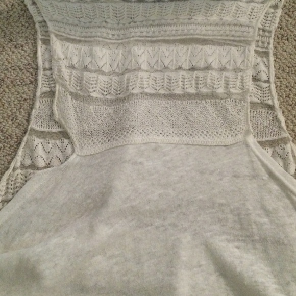 Free people see through lace tank - Picture 3 of 7