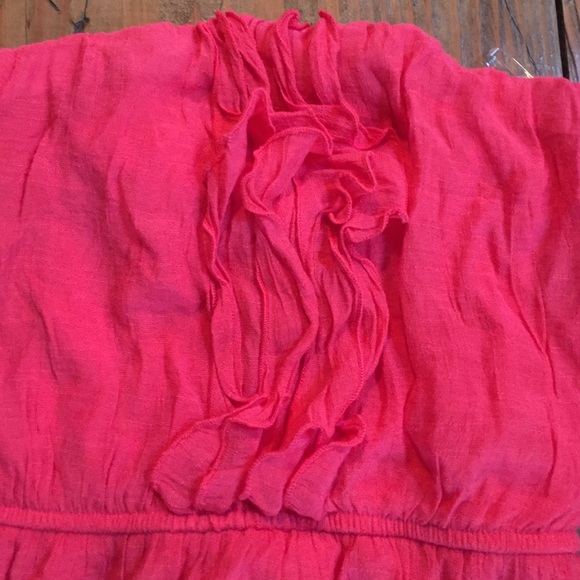 Hot pink tube top dress - Picture 2 of 3