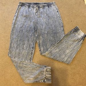 Full length jogger pants