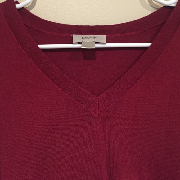 LOFT V-Neck Sweater - Picture 2 of 2