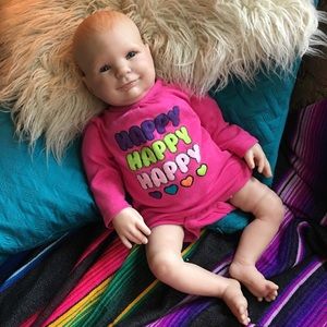 Reborn Sweet Baby (Boy/Girl) Cloth Body Vnyl Limbs