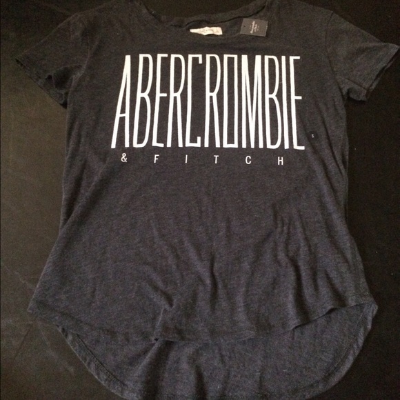NWT Abercrombie and Fitch Logo Tshirt