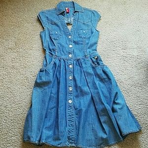 Apple Bottoms denim rockabilly dress