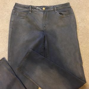 Gray American Eagle Jeggings size 14