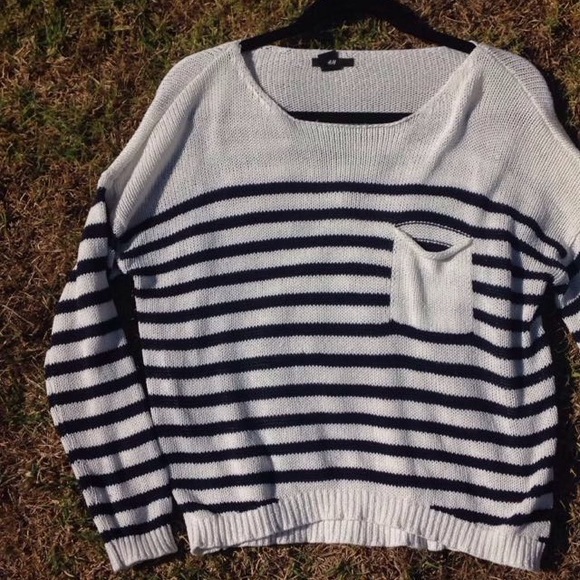 Brandy-style Striped Sweater
